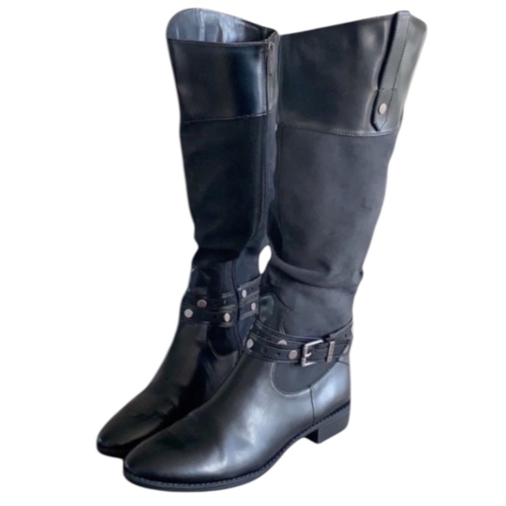 SAM EDELMAN BOOTS  Paxton Circus Tall Black Women’s Size 8 FAST SHIPPING - Picture 11 of 11